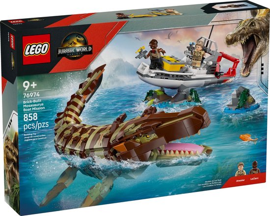 LEGO 76974 Mosasaurussen: De bootmissie - 76974 van LEGO