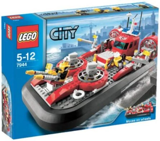 Lego 7944 Brandweer Hovercraft van LEGO