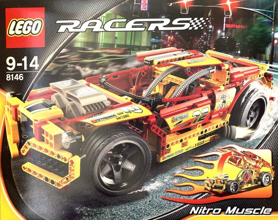 lego 8146 Nitro Muscle nieuw ongeopend van LEGO