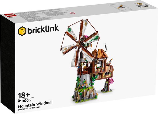 LEGO 910003 BrickLink Mountain Windmill van LEGO
