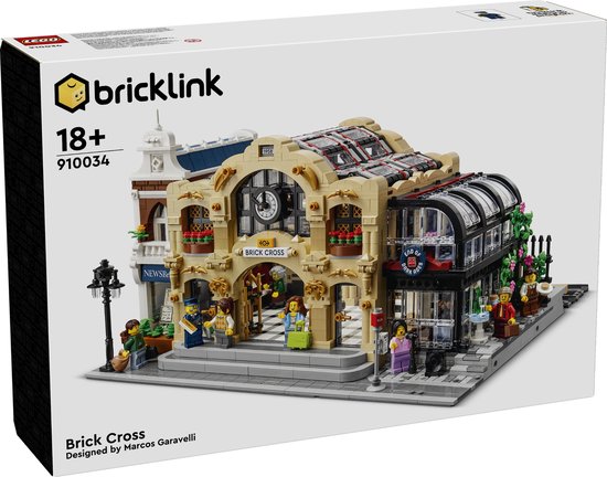 LEGO 910034 - Brick Cross Train Station (Treinstation van Brick Cross) van LEGO