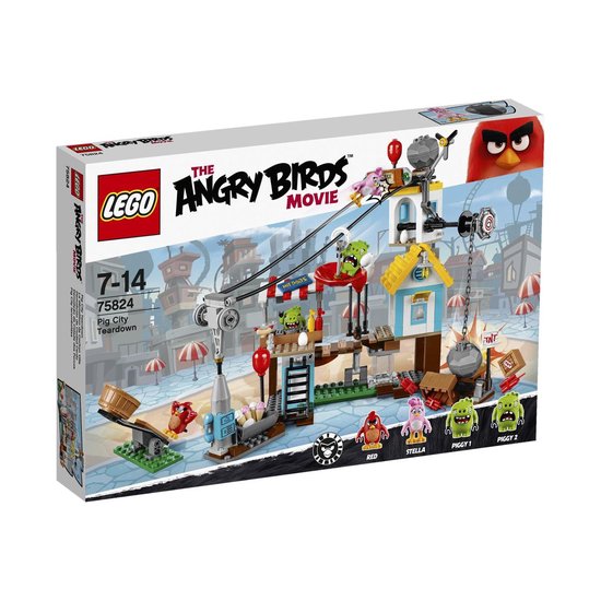 LEGO Angry Birds Pig City Sloopfeest - 75824 van LEGO