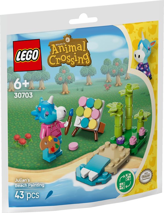LEGO Animal Crossing 30703 - Jimmy's Strandschilderij van LEGO