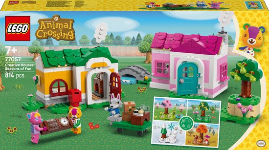 LEGO® Animal Crossing™ Creatieve Huizen: Seizoenenlang Plezier - 77057 van LEGO
