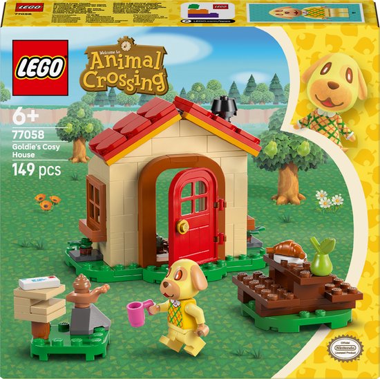 LEGO® Animal Crossing™ Goldies Knusse Huisje Bouwset - 77058 van LEGO