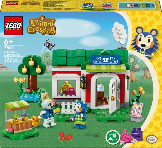 LEGO Animal Crossing Kleermakerij van de zusjes Able - 77055 van LEGO
