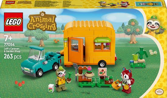 LEGO Animal Crossing Leifs caravan en tuinwinkel - 77054 van LEGO