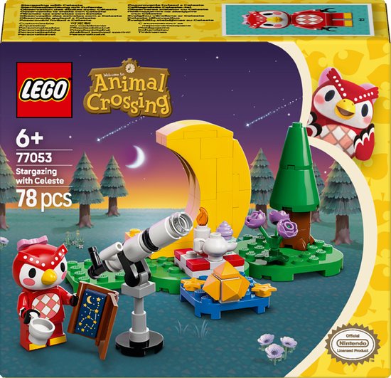 LEGO Animal Crossing Sterrenkijken met Celeste - 77053 van LEGO