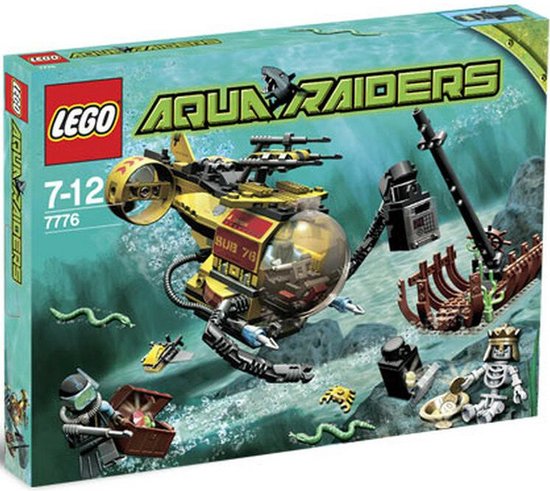 Lego Aqua Raiders The Shipwreck - 7776 van LEGO