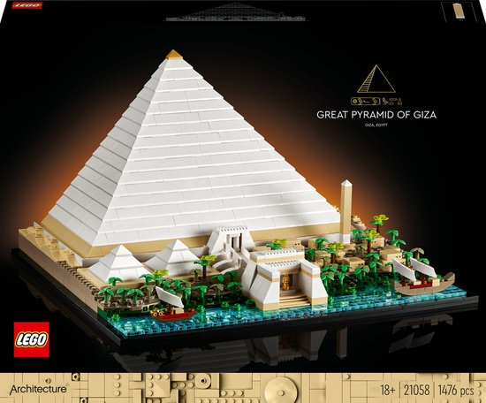 LEGO Architecture Grote Piramide van Gizeh - 21058 van LEGO