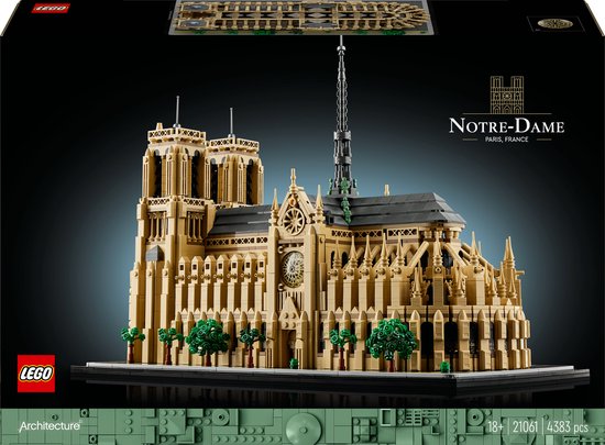 LEGO Architecture Notre-Dame van Parijs - 21061 van LEGO