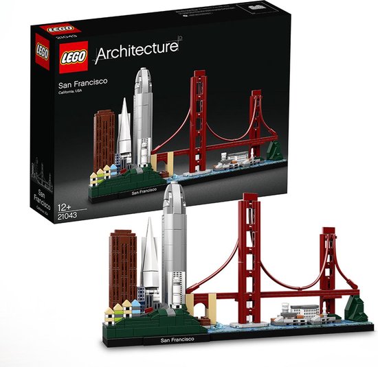 LEGO Architecture San Francisco - 21043 van LEGO
