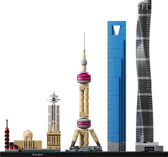 LEGO Architecture Shanghai - 21039 van LEGO