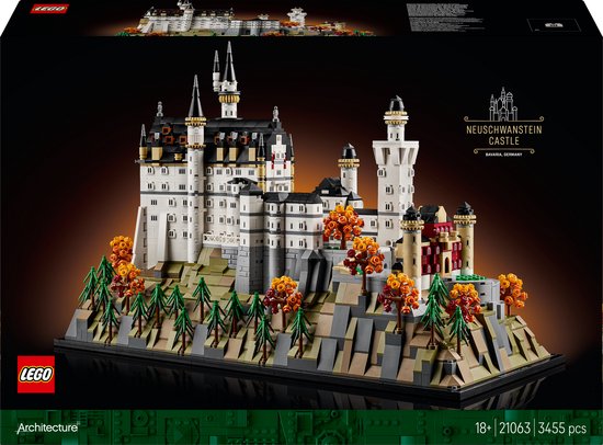 LEGO® Architecture Slot Neuschwanstein Verzamelset - 21063 van LEGO