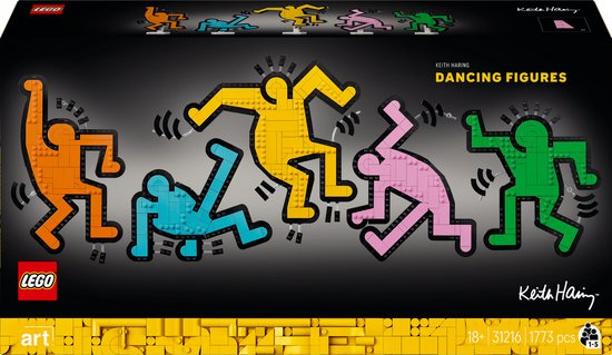LEGO® Art Keith Haring Dansende Figuren - 31216 van LEGO