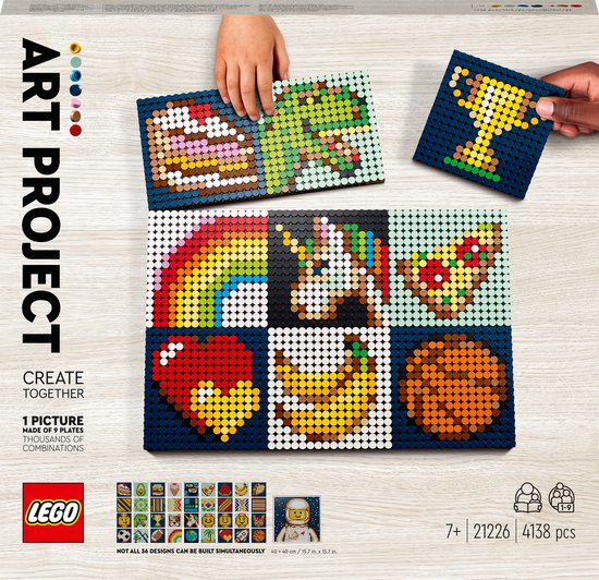 LEGO ART Kunstproject - Samen creëren - 21226 van LEGO