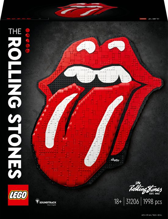 LEGO ART The Rolling Stones - 31206 van LEGO