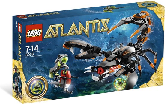 LEGO Atlantis Diepzeestekel - 8076 van LEGO