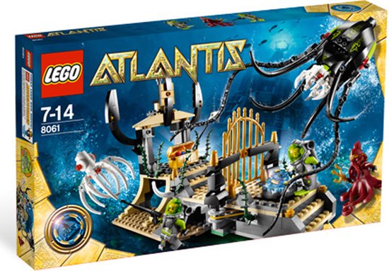 LEGO Atlantis Pijlinktvis poort - 8061 van LEGO