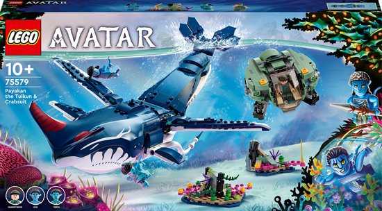 LEGO Avatar Payakan the Tulkun & Crab Suit Bouwset - 75579 van LEGO