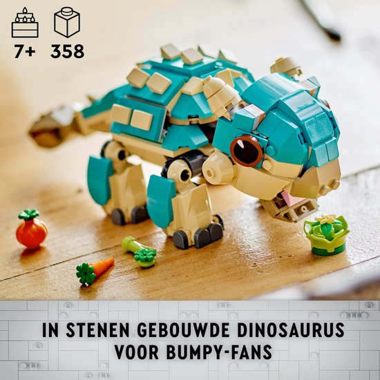 LEGO Baby Bumpy: Ankylosaurus - 76962 van LEGO