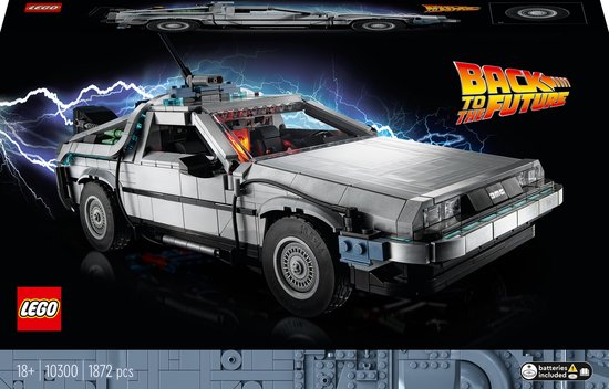 LEGO Back to the Future Time Machine - 10300 van LEGO