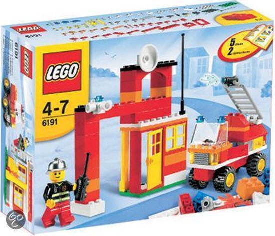 LEGO Basic Brandweer bouwset - 6191 van Merkloos
