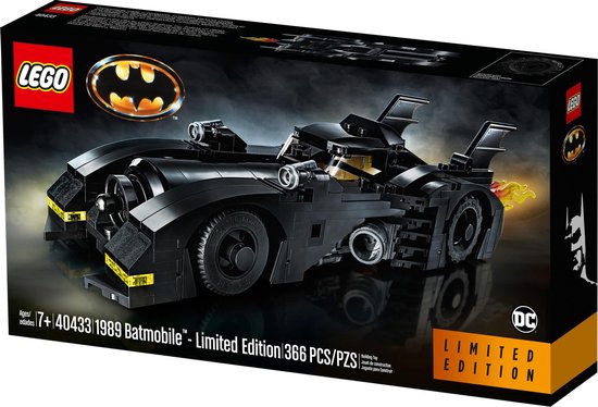 LEGO Batman 1989 Batmobile Limited Edition - 40433 van LEGO