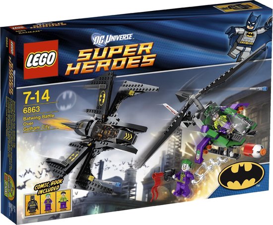 LEGO Batwing Battle Over Gotham City - 6863 van LEGO