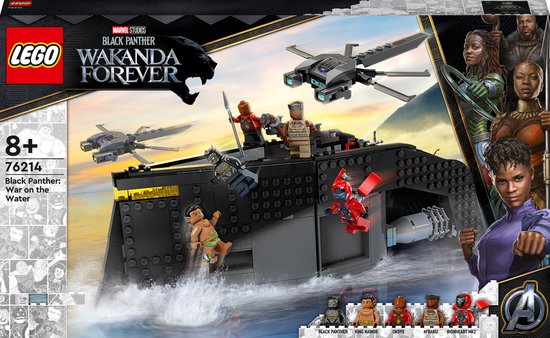 LEGO Black Panther Oorlog Op Het Water (76214) van LEGO