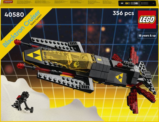 Lego - Blacktron Cruiser - Space System - 40580 van LEGO