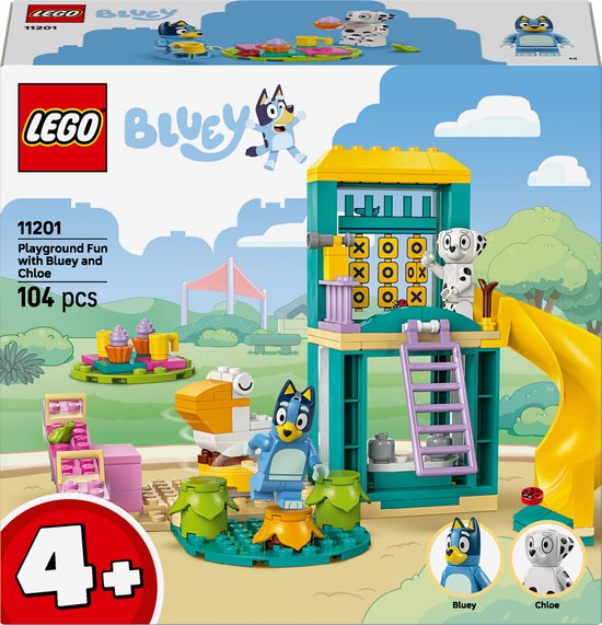 LEGO® Bluey: Bluey en Chloé in de Speeltuin Bouwset - 11201 van LEGO
