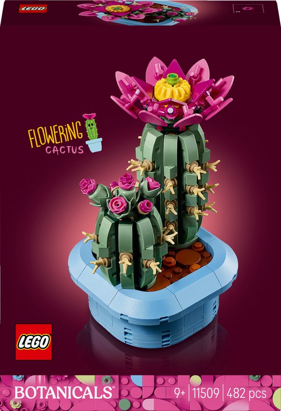 LEGO Botanicals Bloeiende Cactus Planten - 11509 van LEGO