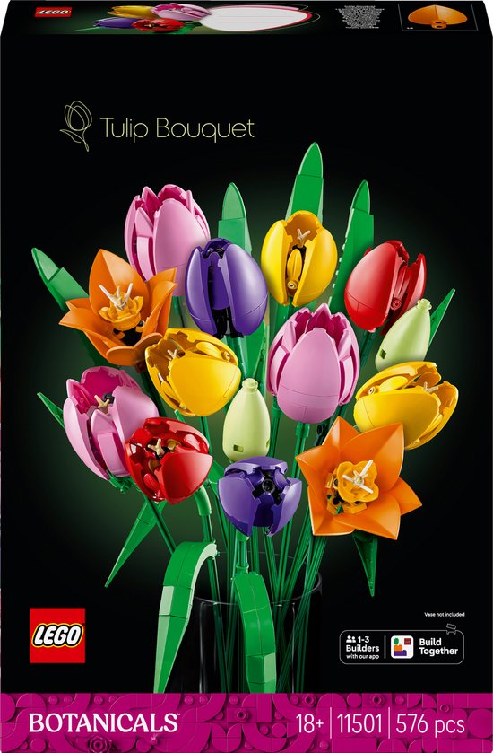LEGO® Botanicals Boeket met Tulpen Bloemendecoratie - 11501 van LEGO