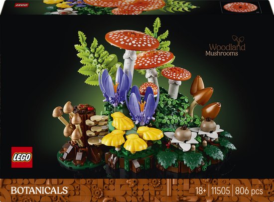 LEGO® Botanicals Bospaddenstoelen - 11505 van Merkloos