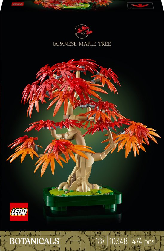 LEGO Botanicals Japanse Esdoorn Bonsaiboompje - 10348 van LEGO