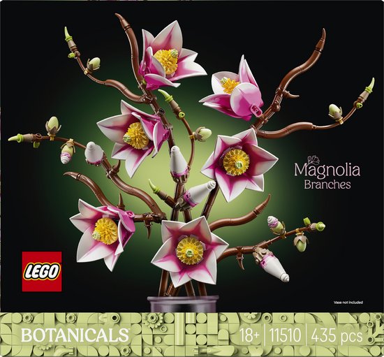 LEGO Botanicals Magnoliatakken - 11510 van LEGO