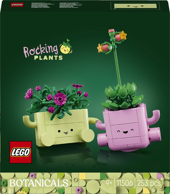 LEGO Botanicals - Schommelende Plantjes Bloemen Bouwpakket voor Kinderen - 11506 van Merkloos