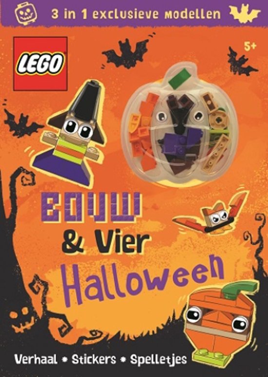 LEGO Bouw En Vier Halloween stripboek van LEGO