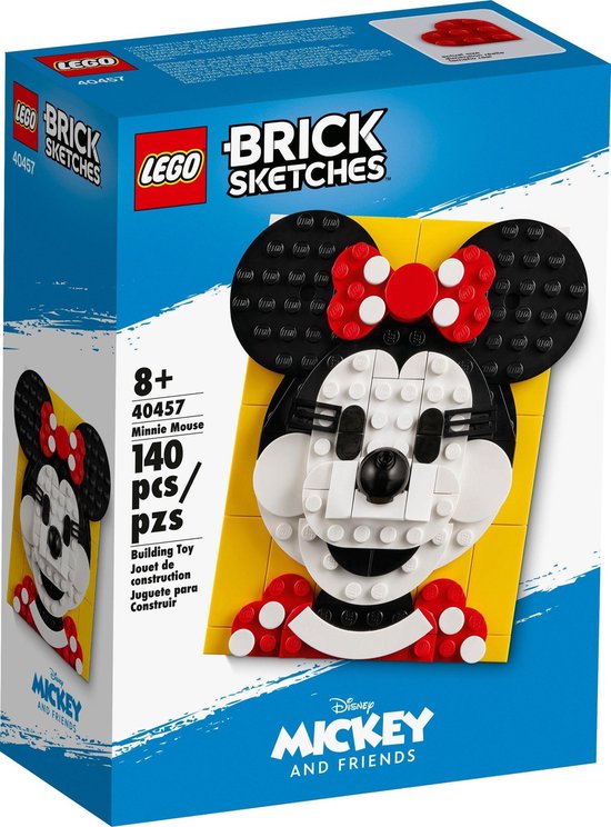 LEGO Brick Sketches™ Minnie Mouse - 40457 van LEGO