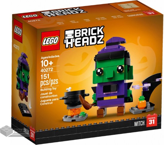 Lego Brickheadz 40272 Halloween Heks van LEGO