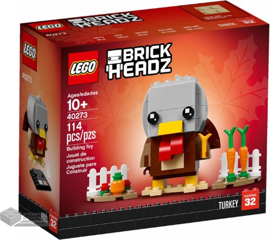 LEGO BrickHeadz™ 40273 Thanksgiving-kalkoen van LEGO