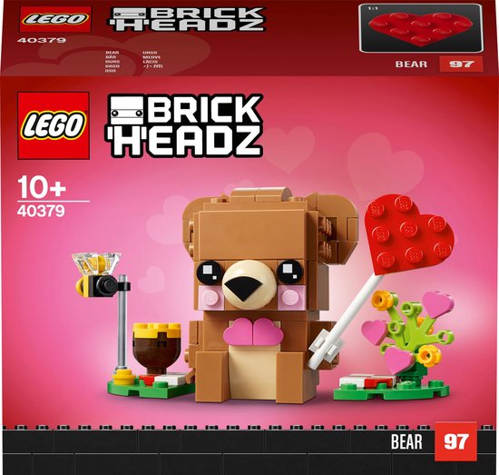 Lego Brickheadz 40379 Valentijnsbeer van LEGO