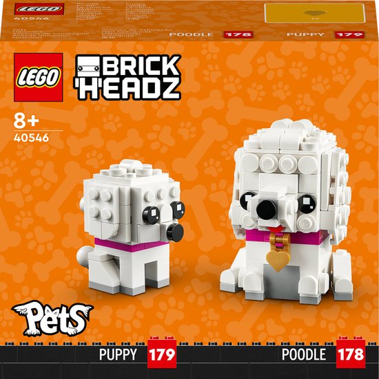LEGO Brickheadz 40546 - Poedel van LEGO
