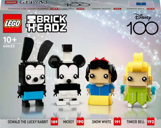 LEGO Brickheadz 40622 - Disney's 100e verjaardag van LEGO