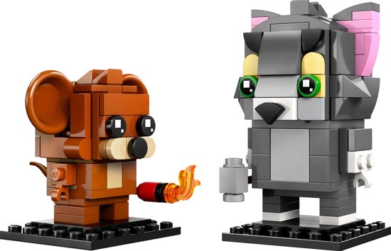 Lego BrickHeadz 40793 - Tom en Jerry figuren (40793) van LEGO