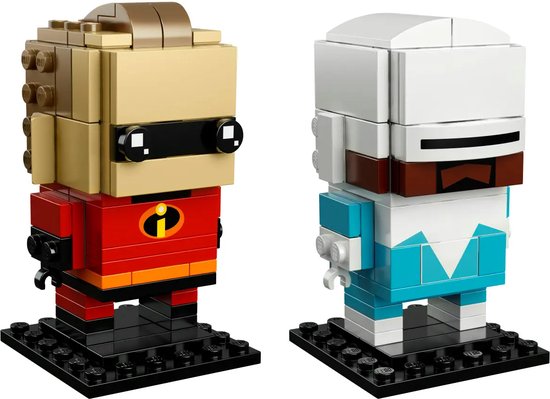 Lego Brickheadz 41613 mr. Incredible en Frozone van LEGO