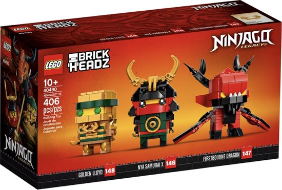 LEGO BrickHeadz™ NINJAGO® 10 - 40490 van LEGO