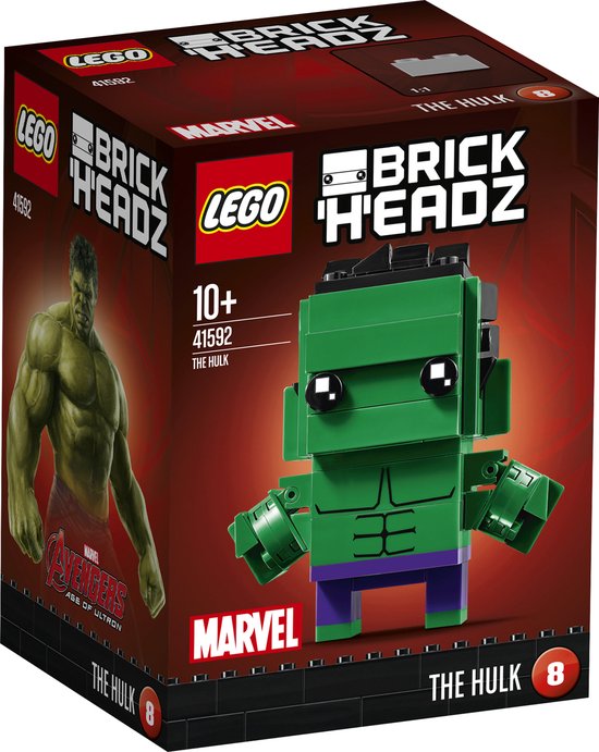 LEGO BrickHeadz The Hulk - 41592 van LEGO