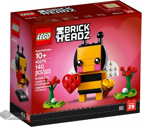 LEGO BrickHeadz Valentijnsbij - 40270 van LEGO